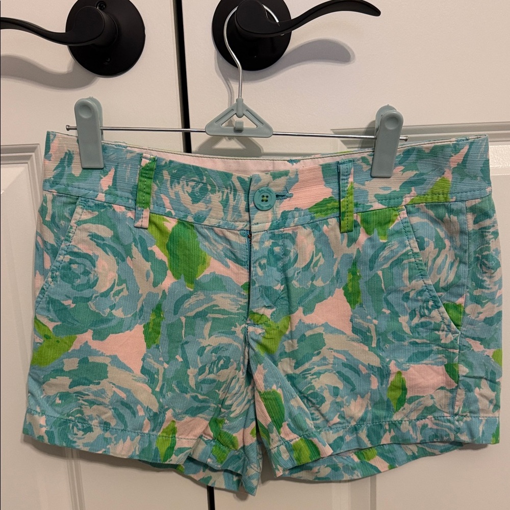 Lilly Pulitzer Blue Rose Women's Shorts